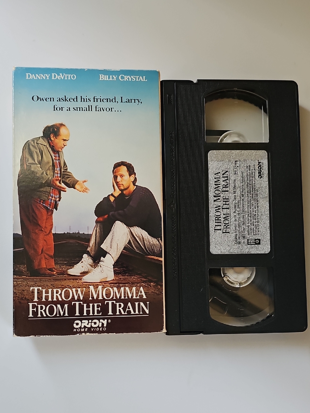 Throw Momma From The Train VHS Tape - Black